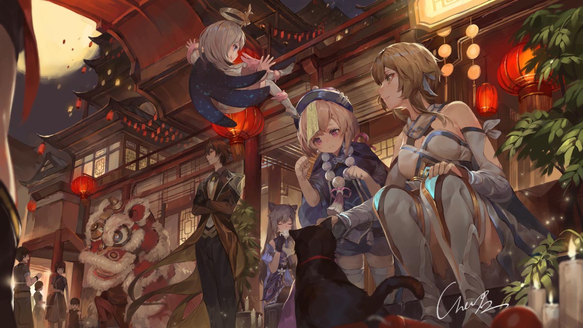 午安原神#P站原神同人图【210604】