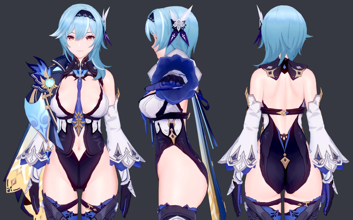 P站二次元美少女同人#午安原神【210606】