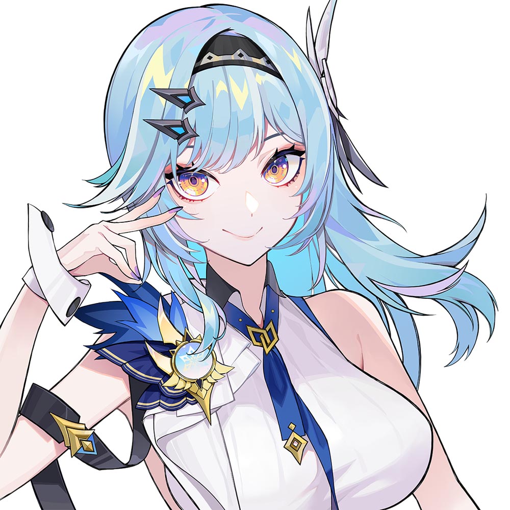 每日好图：二次元美少女#晚安原神【210608】