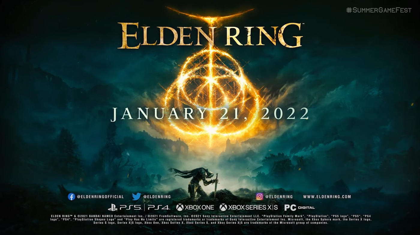 宫崎英高新作《Elden Ring》公布全新预告，2022年1月21日发售！