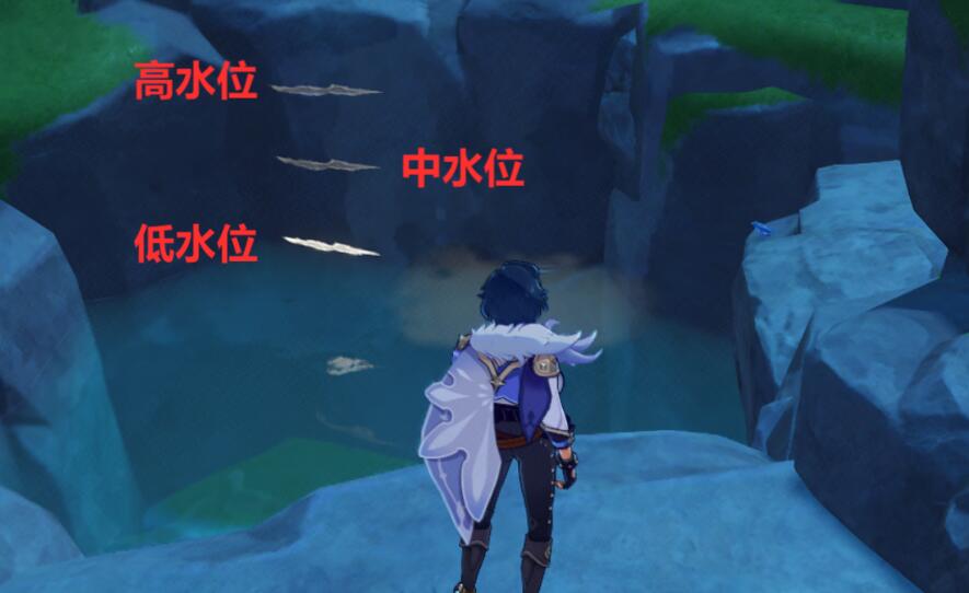 原神1.6:海岛探险 破破岛 5个石柱 / 水位升降 解密攻略插图3 原神1.6:海岛探险 破破岛 5个石柱 / 水位升降 解密攻略
