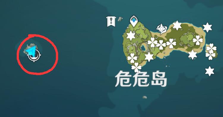原神1.6：海岛探险  危危岛 左边小岛 4个水泡 与火炬 解密