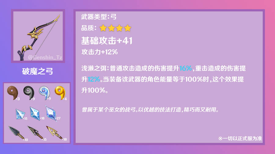 原神内鬼:2.0版本稻妻 5种 新锻造武器 所需材料一览插图2 原神内鬼:2.0版本稻妻 5种 新锻造武器 所需材料一览