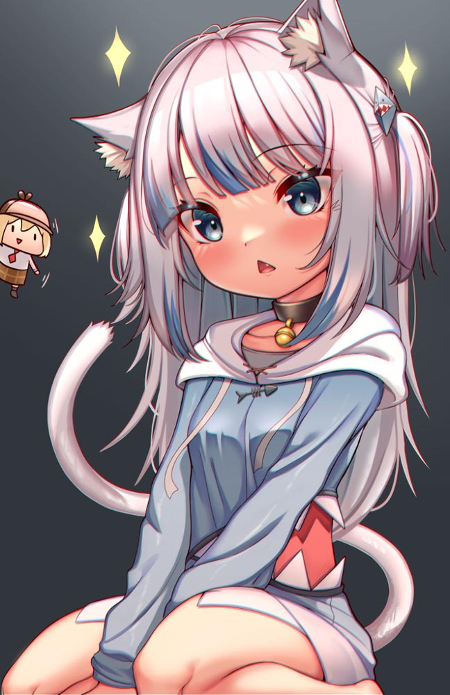 每日好图：二次元巨乳猫耳娘#插画精选【画师Kaptivate】