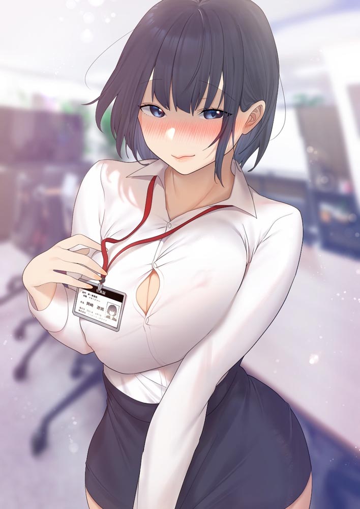 每日好图：二次元美乳美胸美女图集#Pixiv【画师：夏鈴糖】