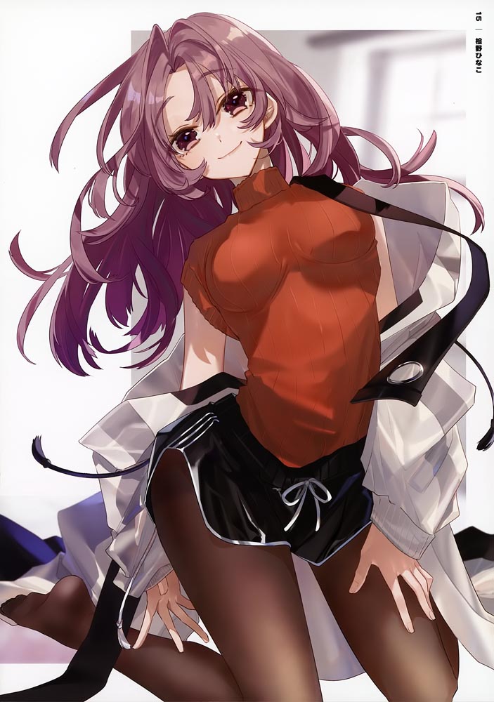 每日好图：肚脐×黑丝插画集[GAKAKU (よろず)] へそ×タイツ
