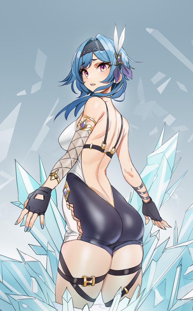 P站二次元美少女插画#早安原神【210625】