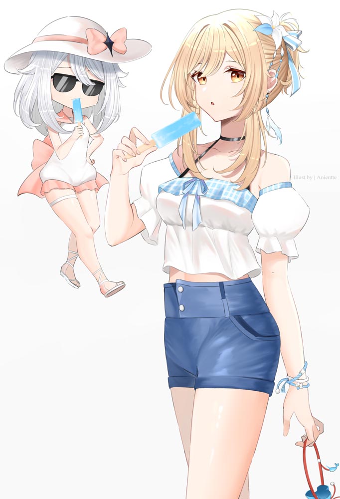 P站二次元美少女插画#早安原神【210625】