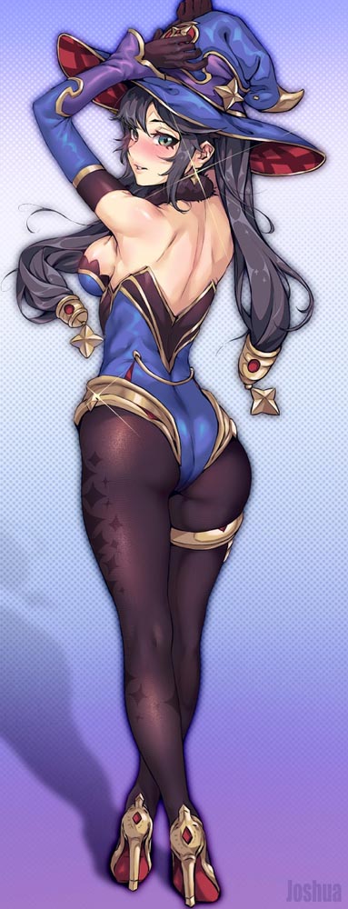 P站二次元美少女插画#晚安原神【210625】
