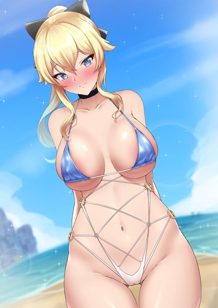P站二次元美少女插画#午安原神【210626】