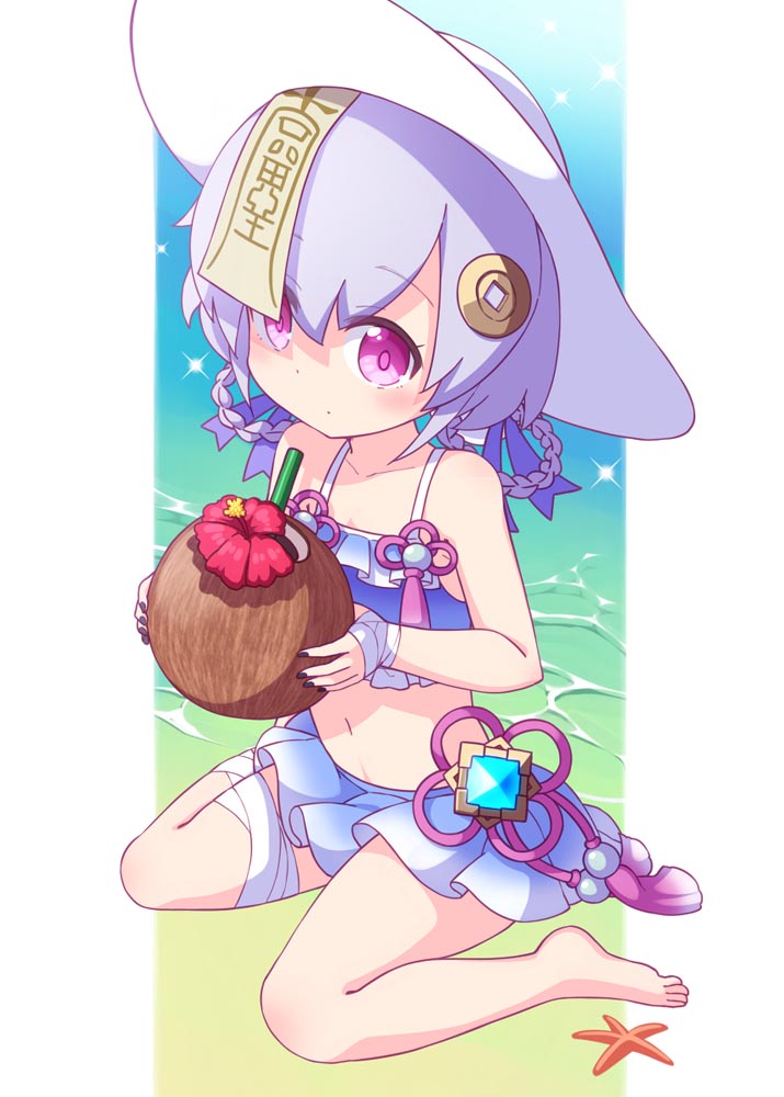 P站二次元美少女插画#午安原神【210626】