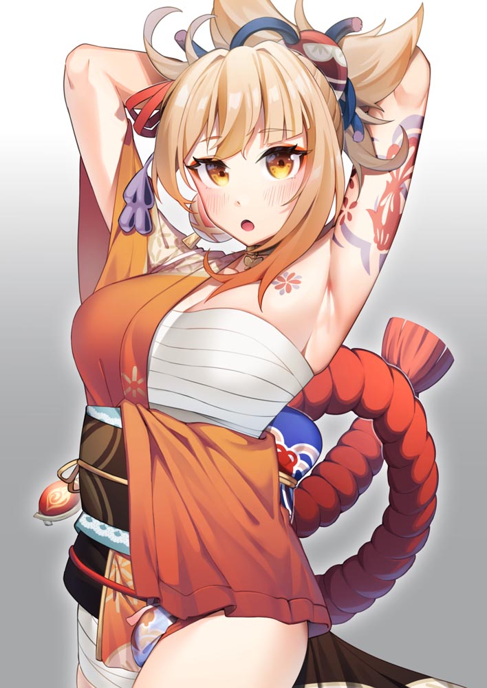 P站二次元美少女插画#午安原神【210626】