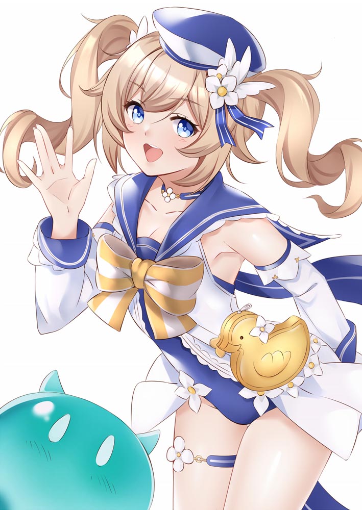 P站二次元美少女插画#早安原神【210627】