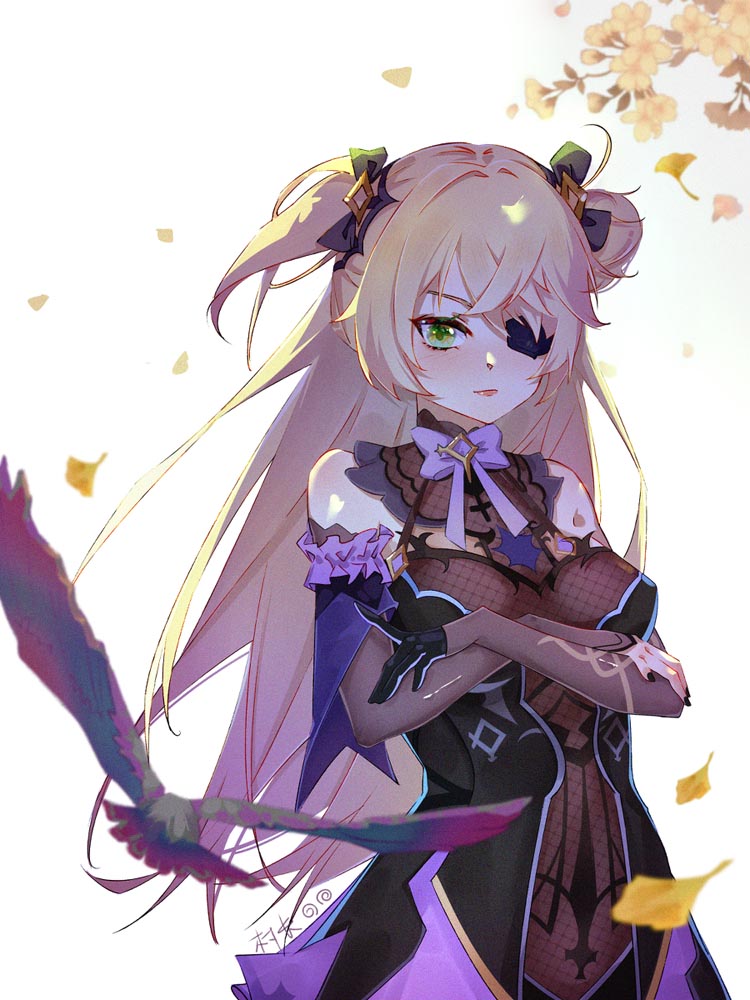 P站二次元美少女插画#午安原神【210627】