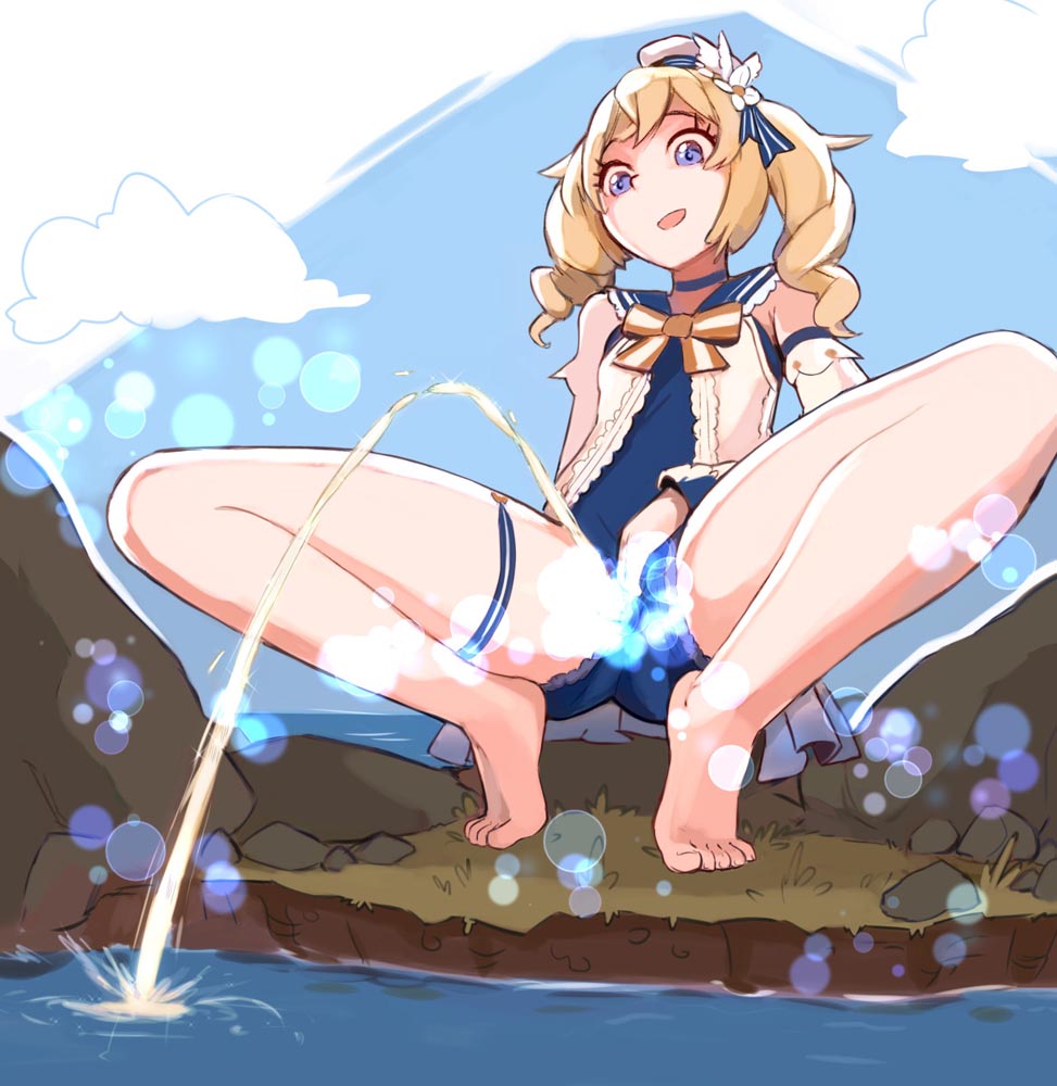 P站二次元美少女插画#晚安原神【210627】