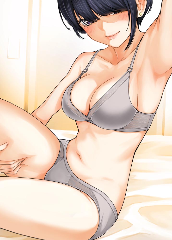 推特小漫：“不知为何每天向我报告内衣颜色的女孩们”【画师：DOJI RO】