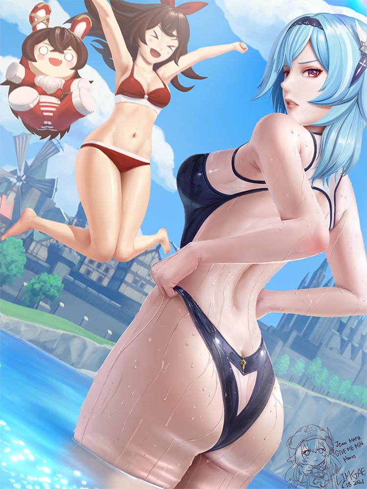 二次元美少女同人本子#早安原神【210702】