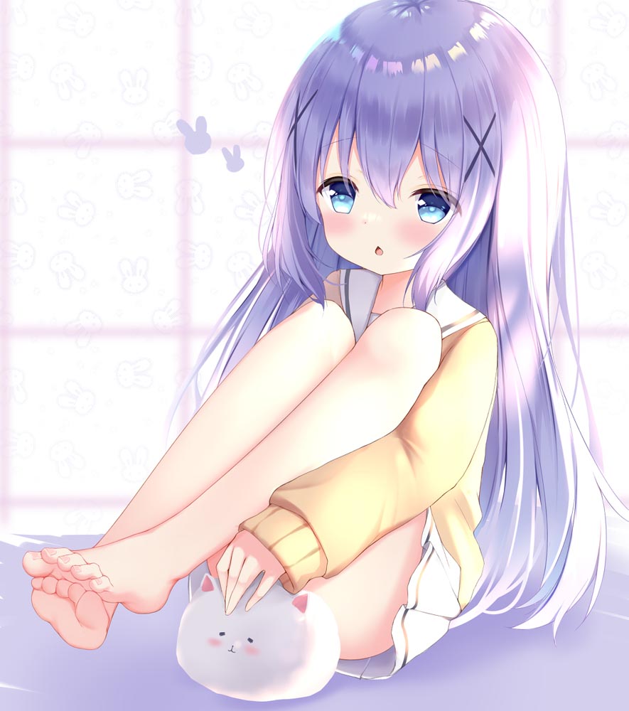 每日好图：白毛萝莉！P站二次元美图【画师：いろかり】