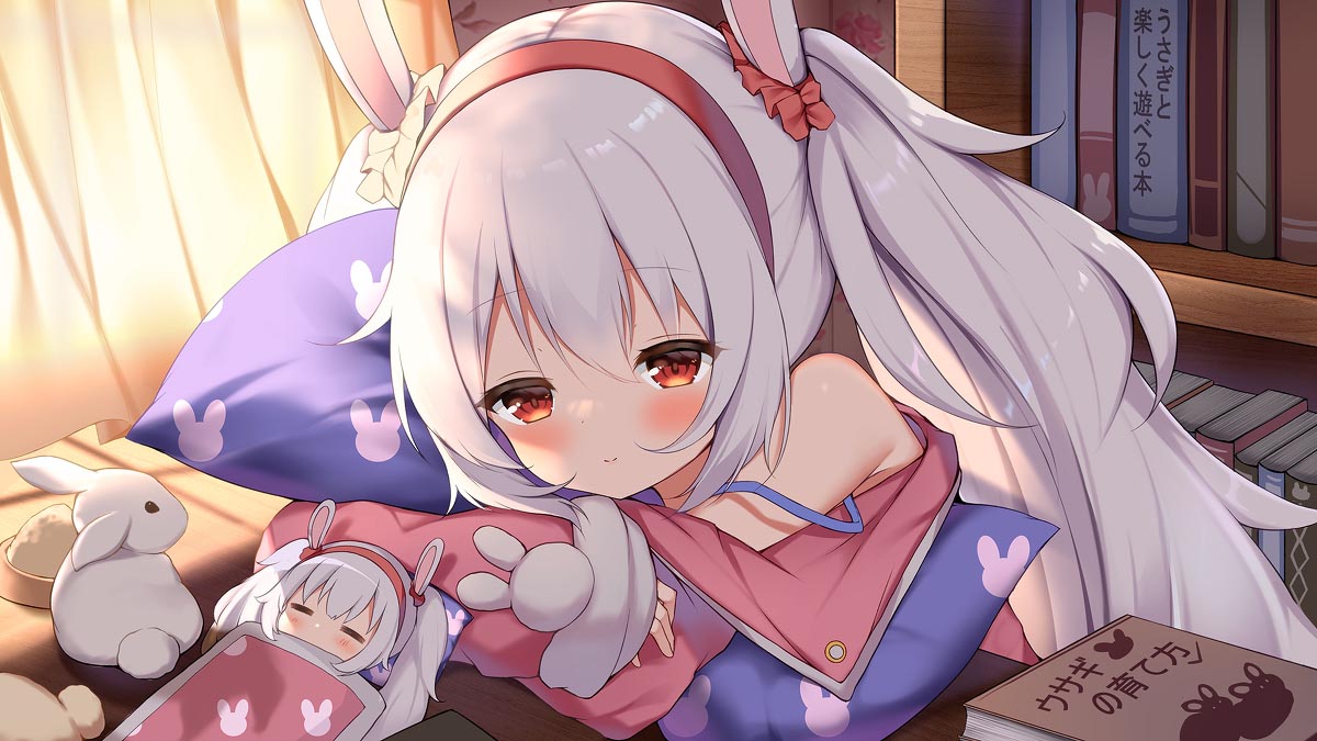 每日好图：白毛萝莉！P站二次元美图【画师：いろかり】