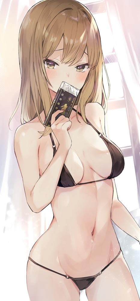 每日好图：二次元比基尼美少女【画师：masco】