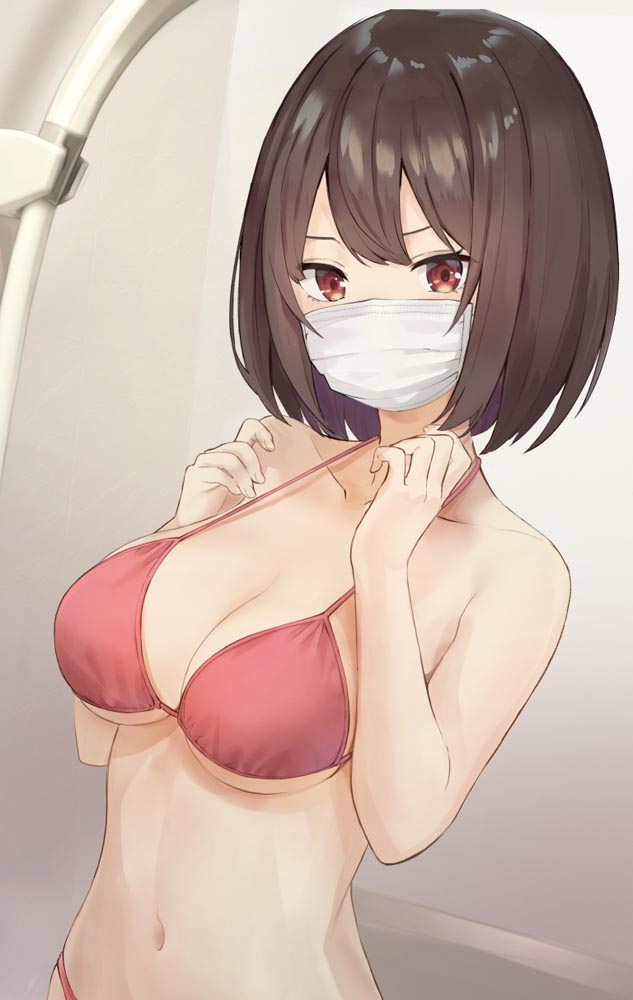 每日好图：二次元比基尼美少女【画师：masco】