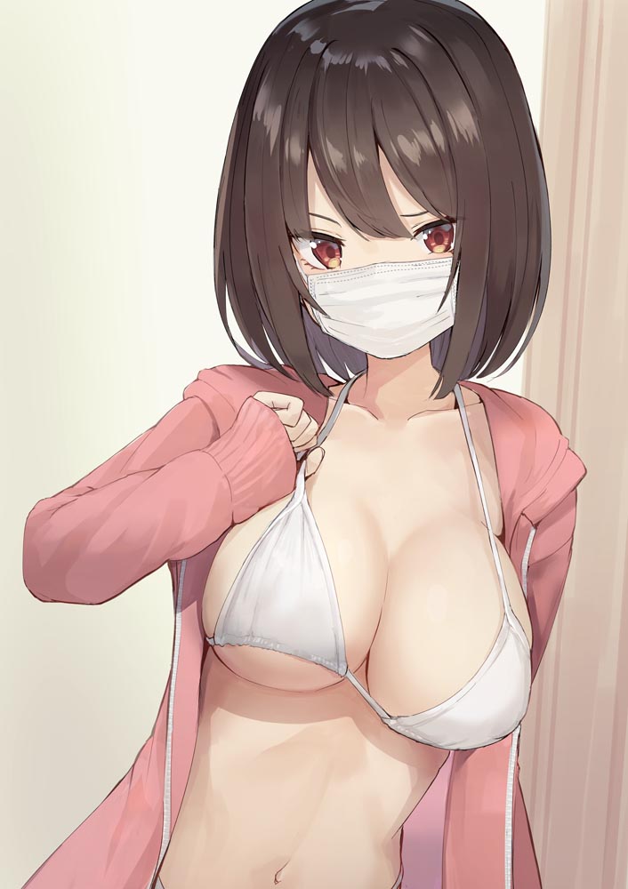 每日好图：二次元比基尼美少女【画师：masco】