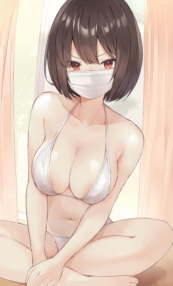 每日好图：二次元比基尼美少女【画师：masco】