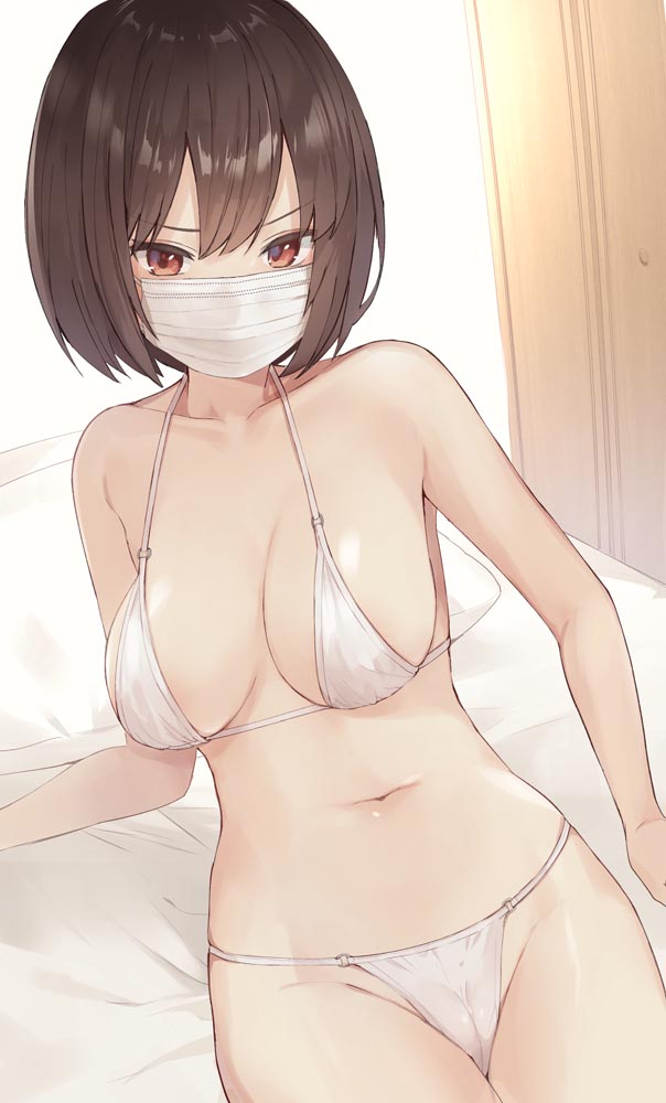 每日好图：二次元比基尼美少女【画师：masco】