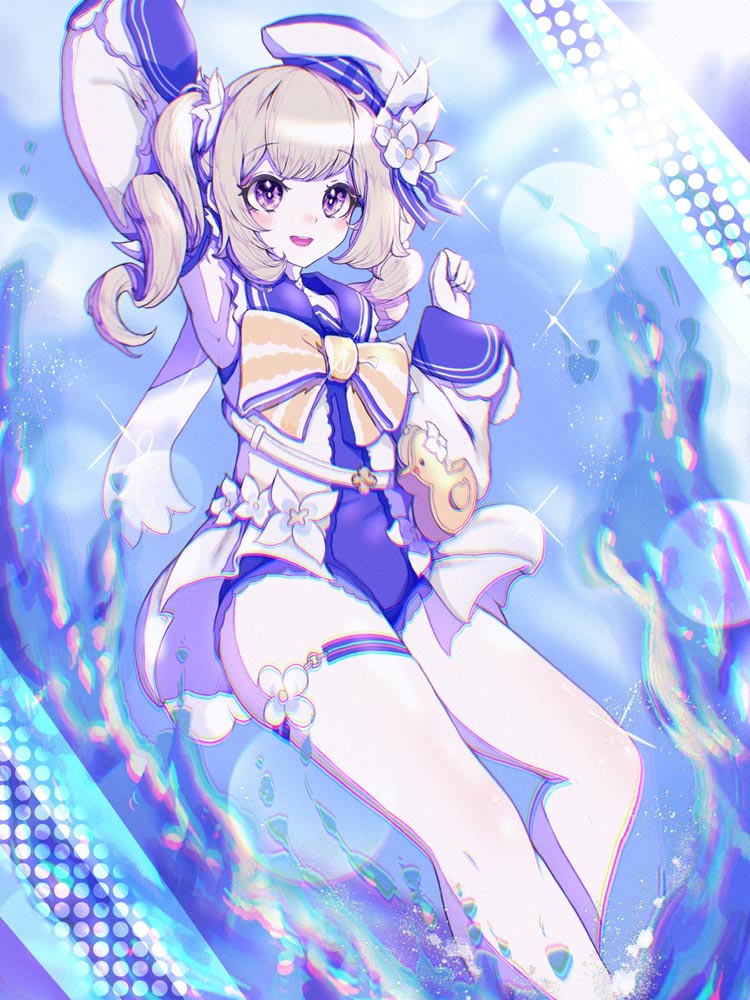 二次元同人插画#午安原神【210802】