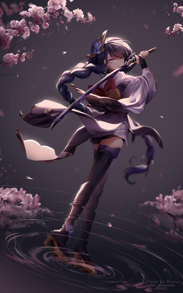 二次元美少女同人图#午安原神【210803】