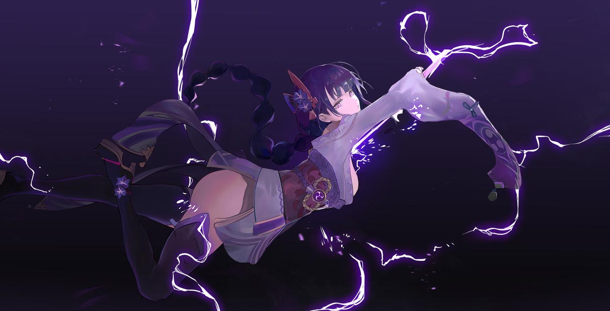 二次元美少女同人图#晚安原神【210803】