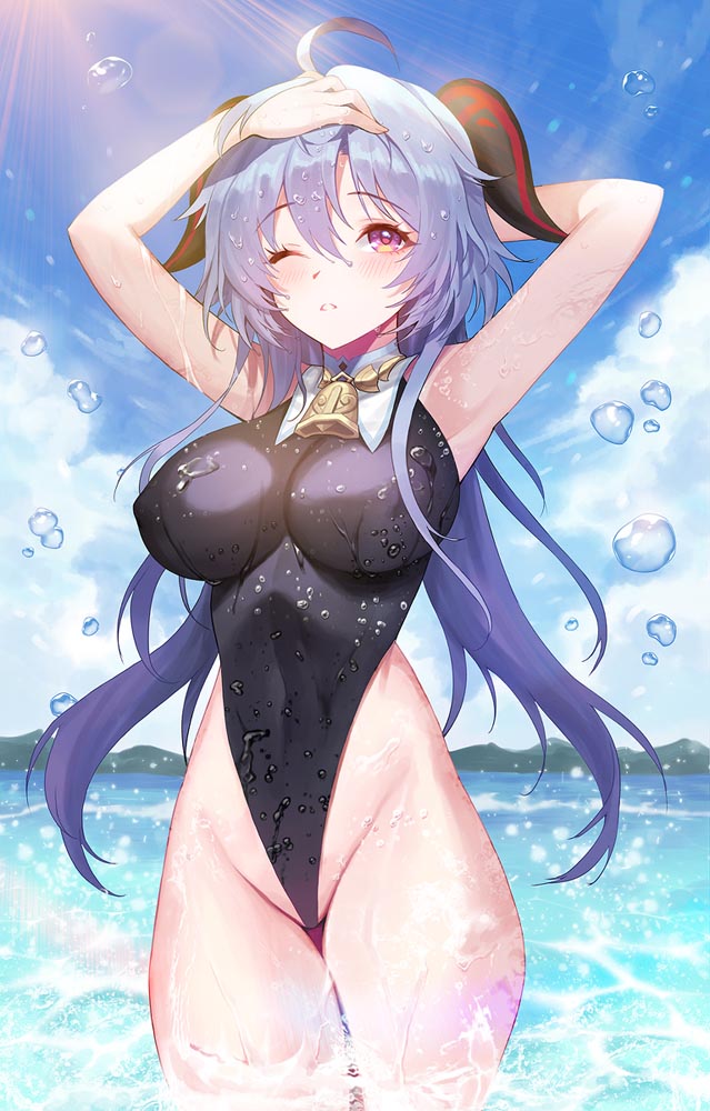 二次元美少女同人图#晚安原神【210803】