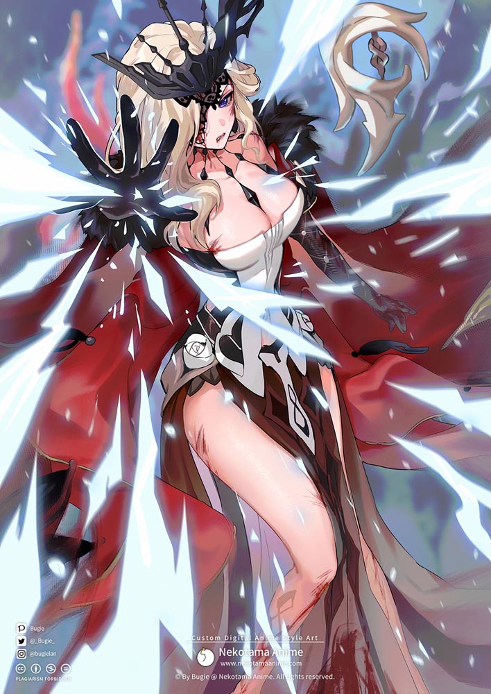 每日游戏同人好图#午安原神【210805】