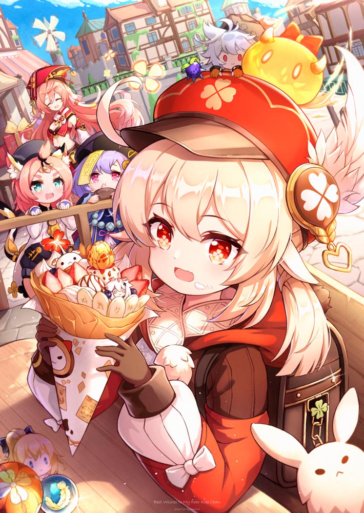 每日游戏同人好图#晚安原神【210805】