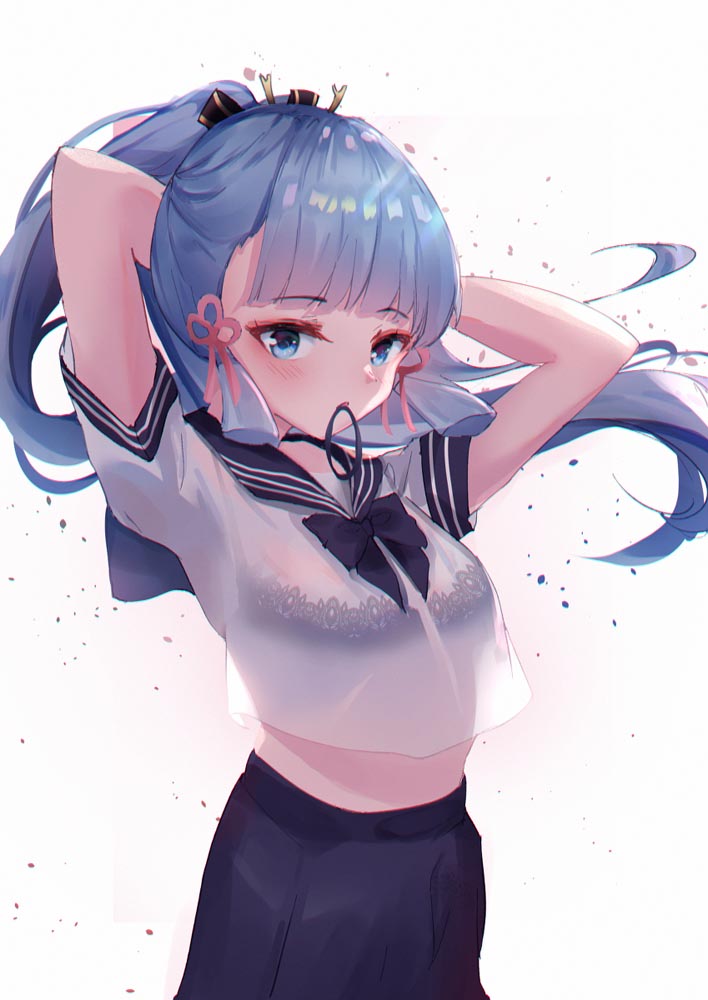 每日游戏同人好图#晚安原神【210805】
