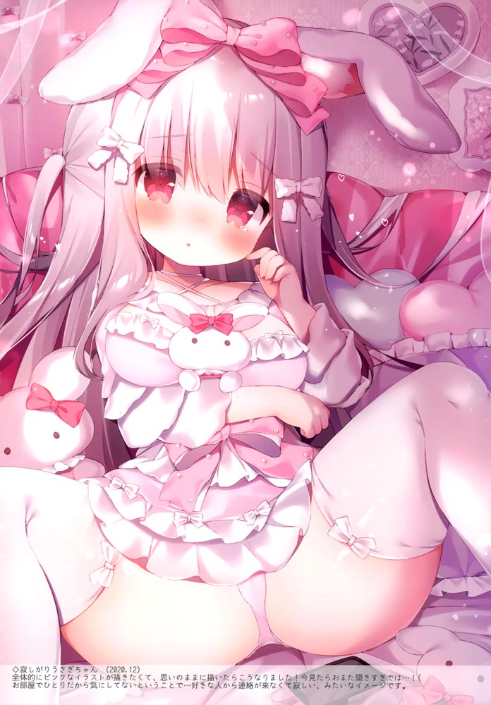每日好图：超萌萝莉猫娘画集 Moelleux 2【画师：桃豆こまもち】