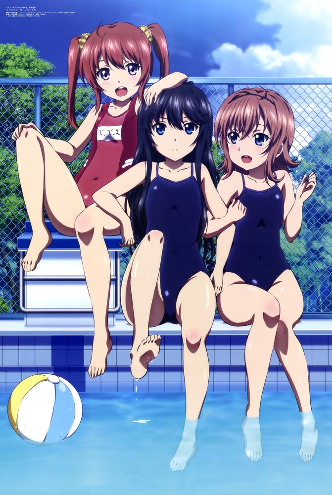 新番动画美少女版权绘「Megami MAGAZINE」2021年8月号