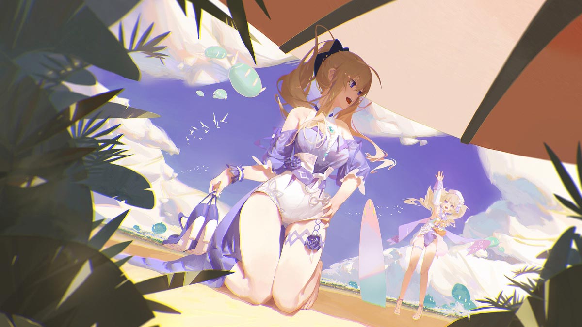 原神同人插画精选#午安原神【210715】