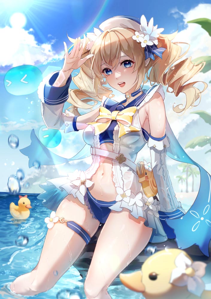 原神#游戏插画精选#早安原神【210718】