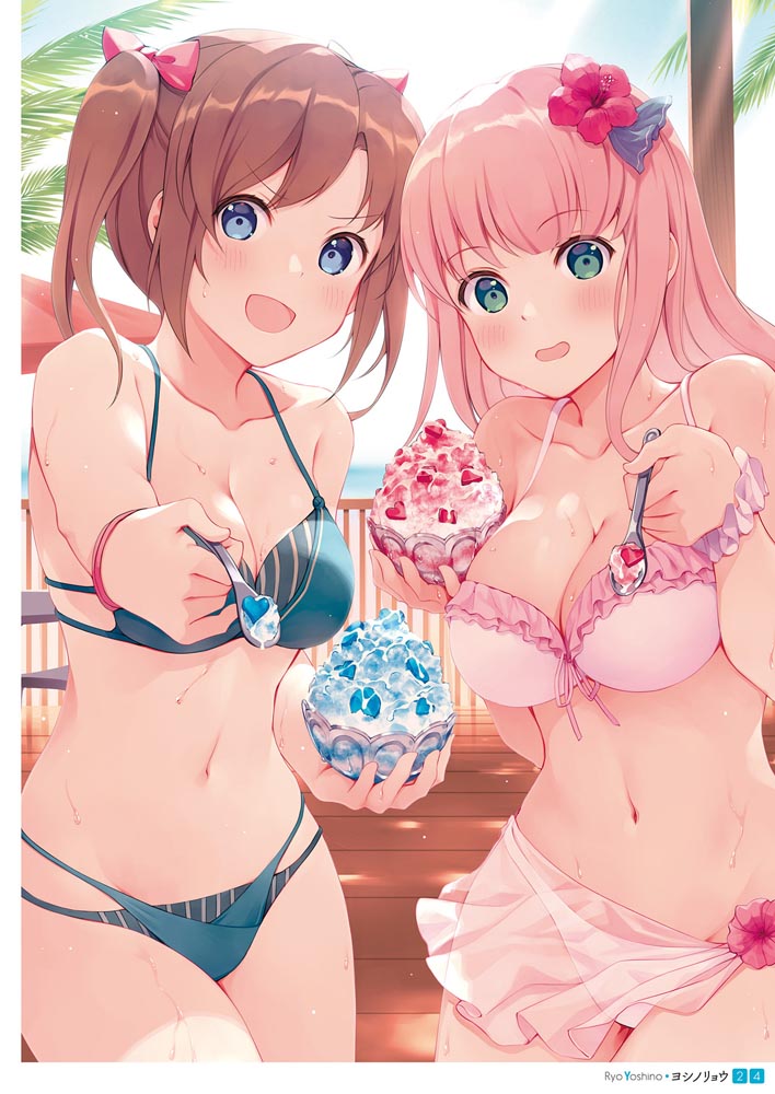 夏日泳装画集：おとなの萌王 夏の妄想水着デート♥ 【電撃萌王】