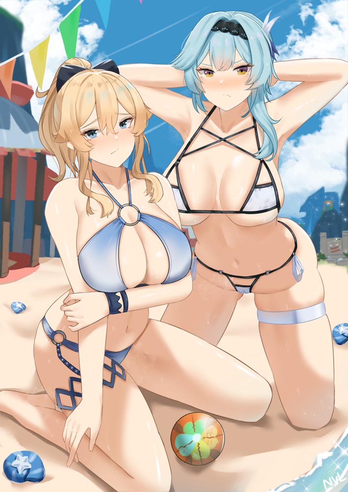 二次元美少女同人图#晚安原神【210719】