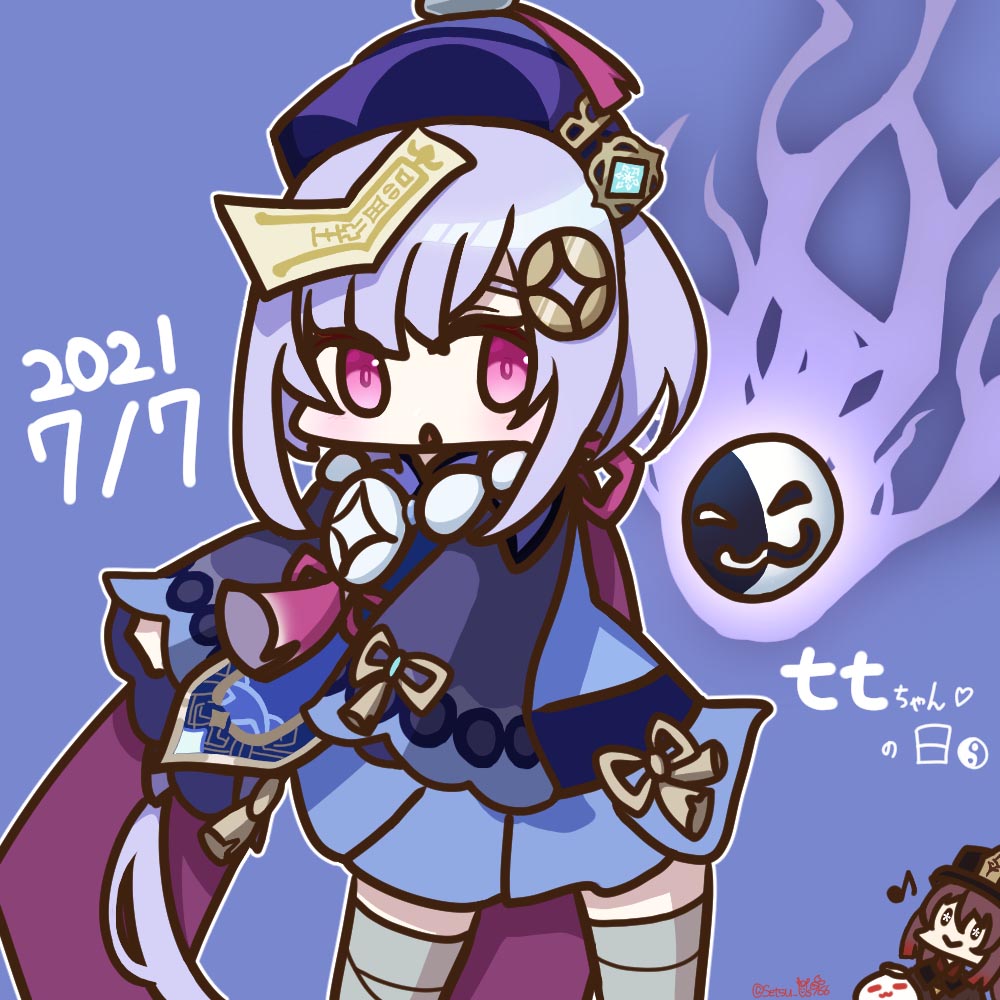 二次元美少女同人图#晚安原神【210719】