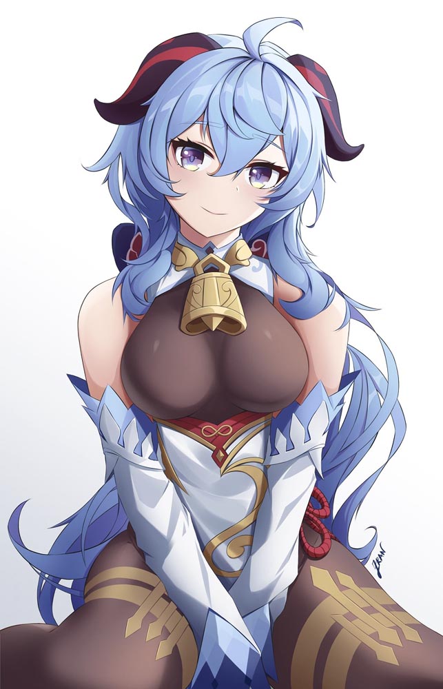 二次元美少女同人图#晚安原神【210719】