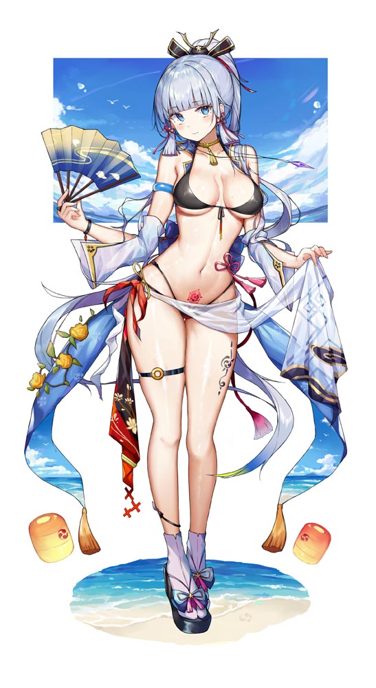 二次元美少女同人图#早安原神【210722】