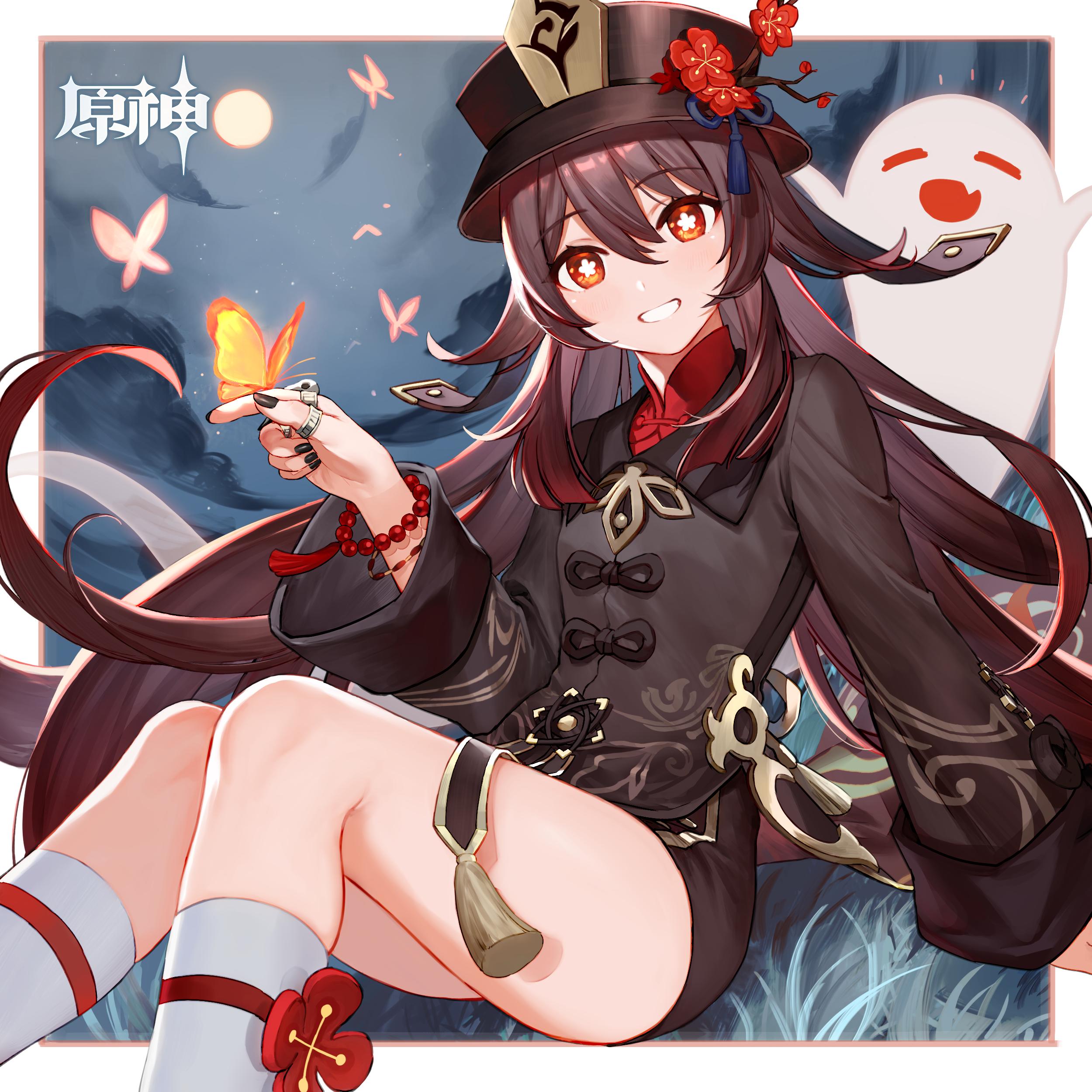 原神：“胡桃” 生日快乐 官方贺图