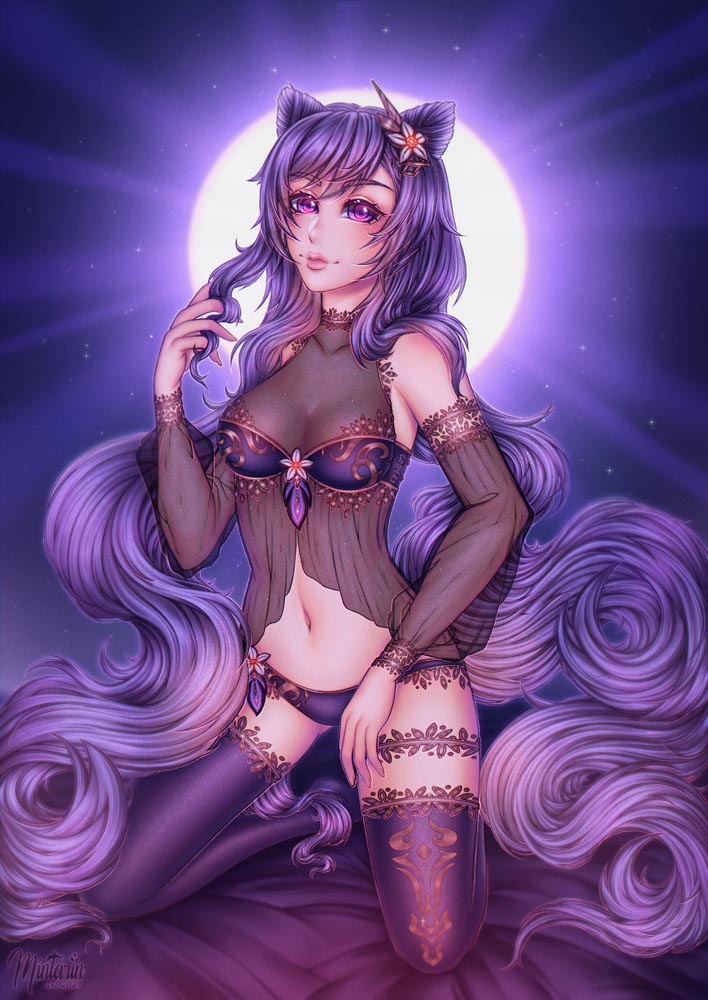 二次元游戏插画精选#午安原神【210726】