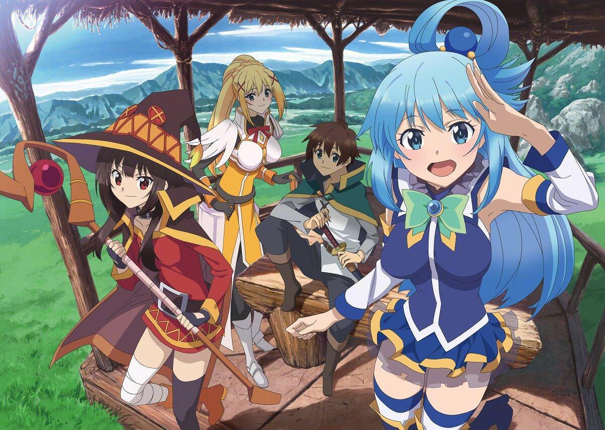 《为美好的世界献上祝福！》新作动画制作决定 ​​​
