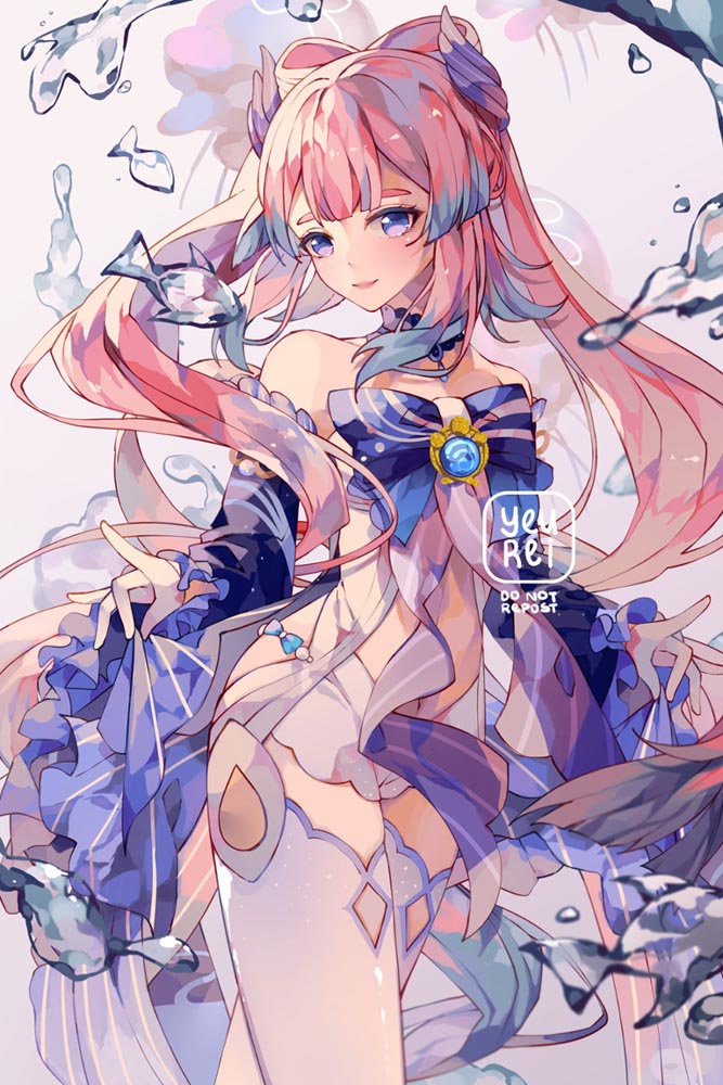 二次元美少女美图#早安原神【210810】