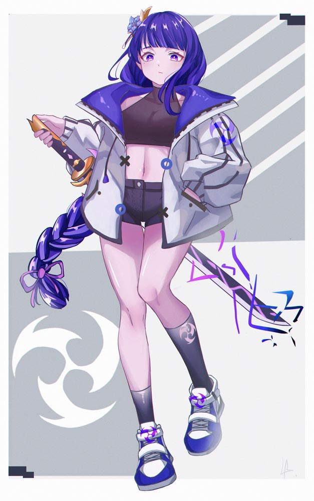 二次元美少女美图#晚安原神【210810】