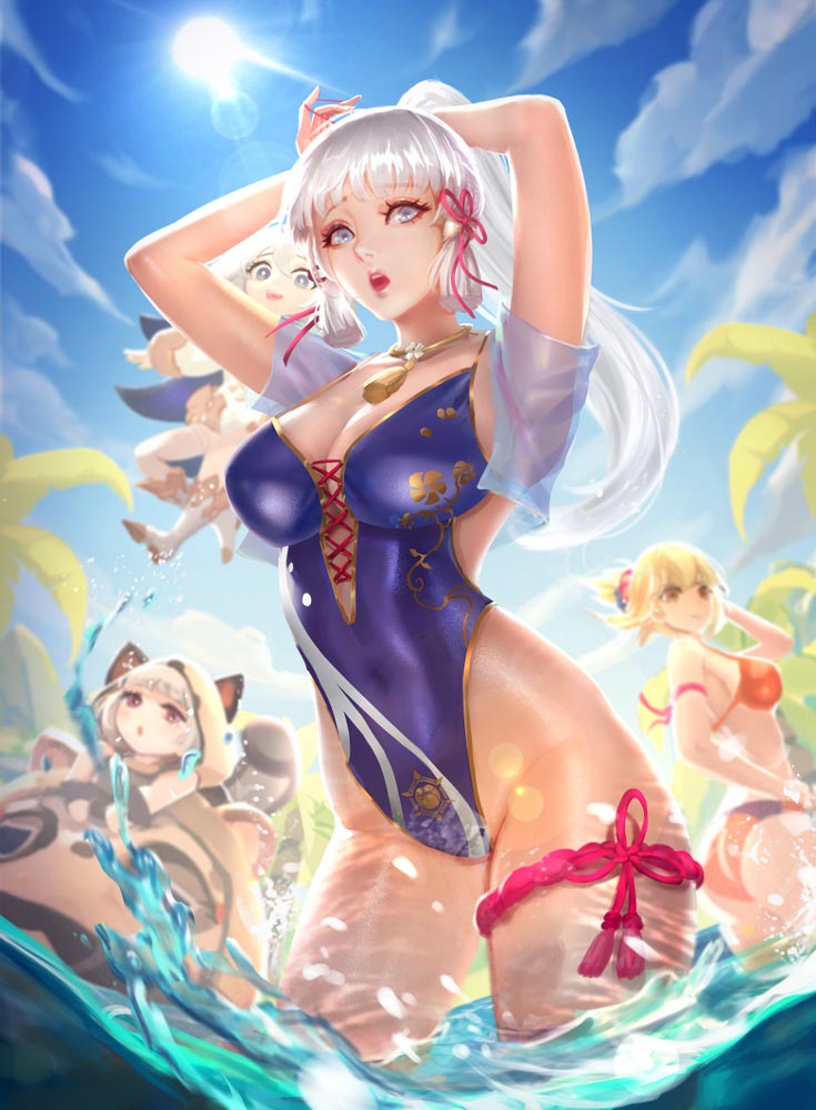 二次元美少女好图#早安原神【210811】